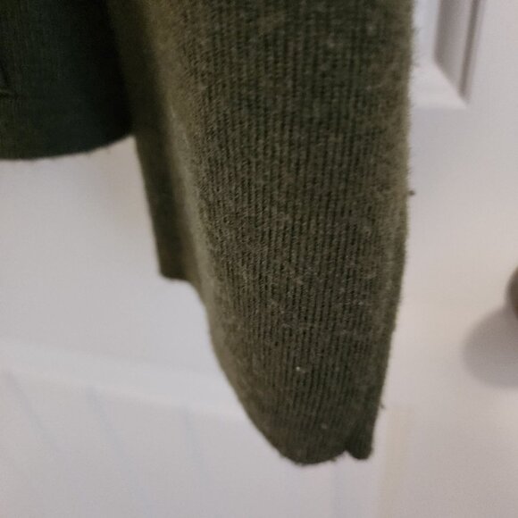 Juliette Womens Green Embroidered Zip-Up Sweater With Beaded Details XXL - Picture 9 of 12